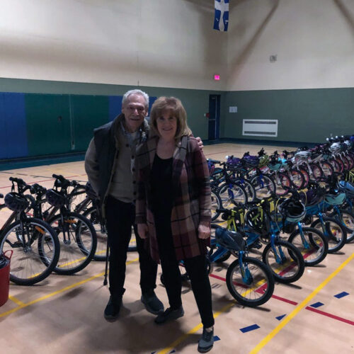 Bicycle Donation to Eardley School in Gatineau, Quebec