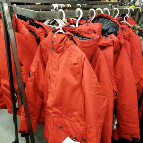 Winter Coats for the Youth in Ted and Sandy's Store