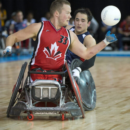 Support of Zak Mandell, Paralympic Rugby Gold Medalist